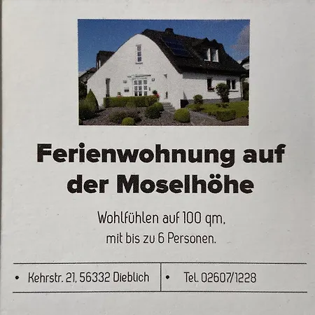 Auf Der Moselhoehe - Naehe Koblenz Und Cochem Daire